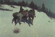 Frederic Remington A Recon-naisance (mk43) painting